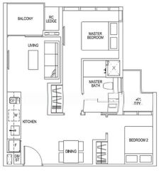Sims Urban Oasis (D14), Condominium #588809601